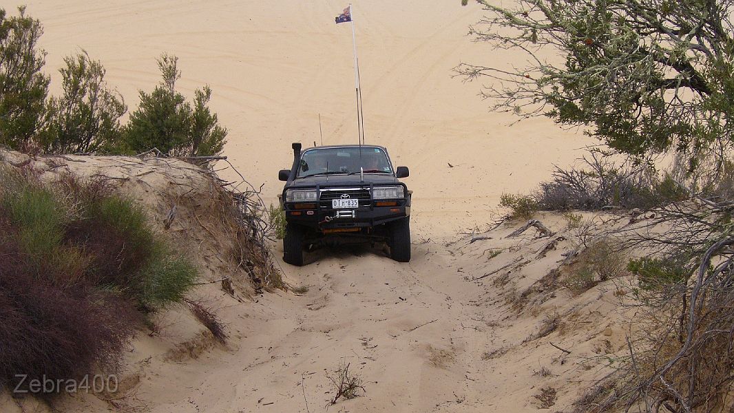 29-The CAT flies up a dune.JPG